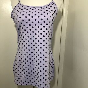 Lululemon polka dot athletic tank